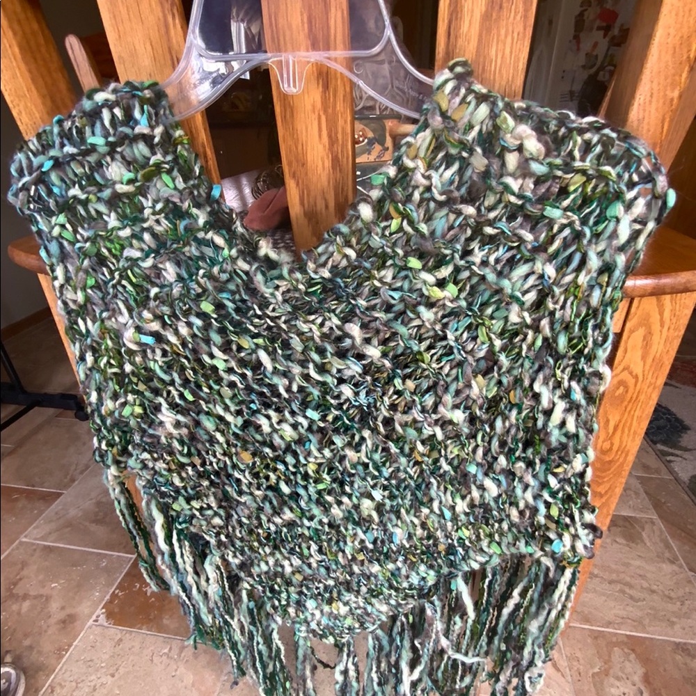 Hand Knit Ponchos - Picture 3 of 3
